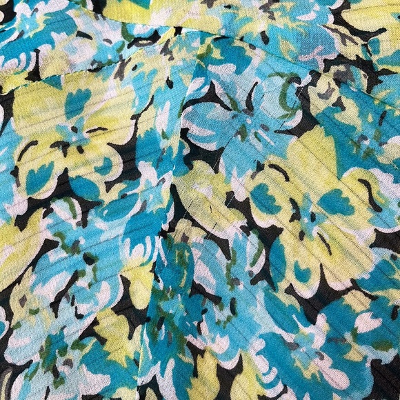 Nine West silk floral skirt, 14 - Picture 8 of 8